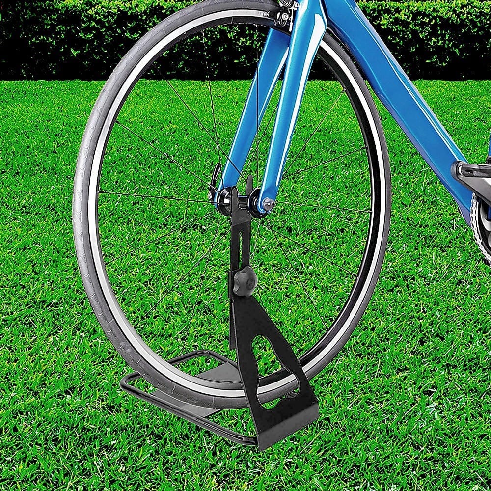 Bicycle Floor Stand Bike Display Rack Storage Holder Repair Powder Coated Steel - serr dis