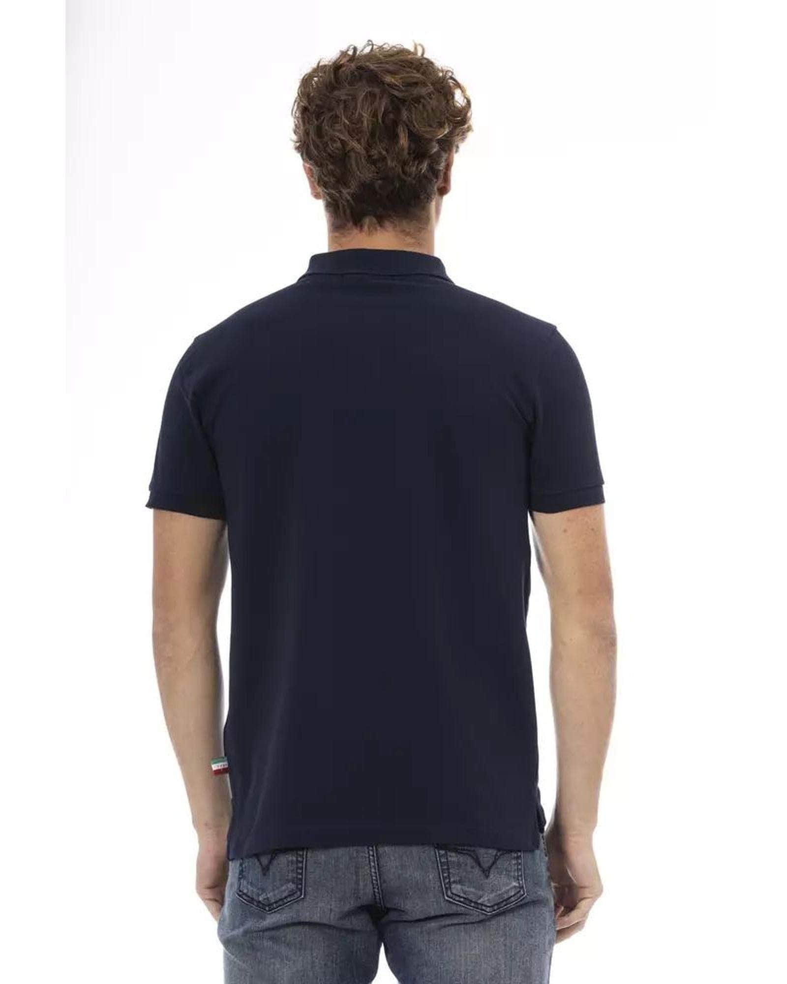 Big & Bright Baldinini Yellow/Blue Polo Shirt
