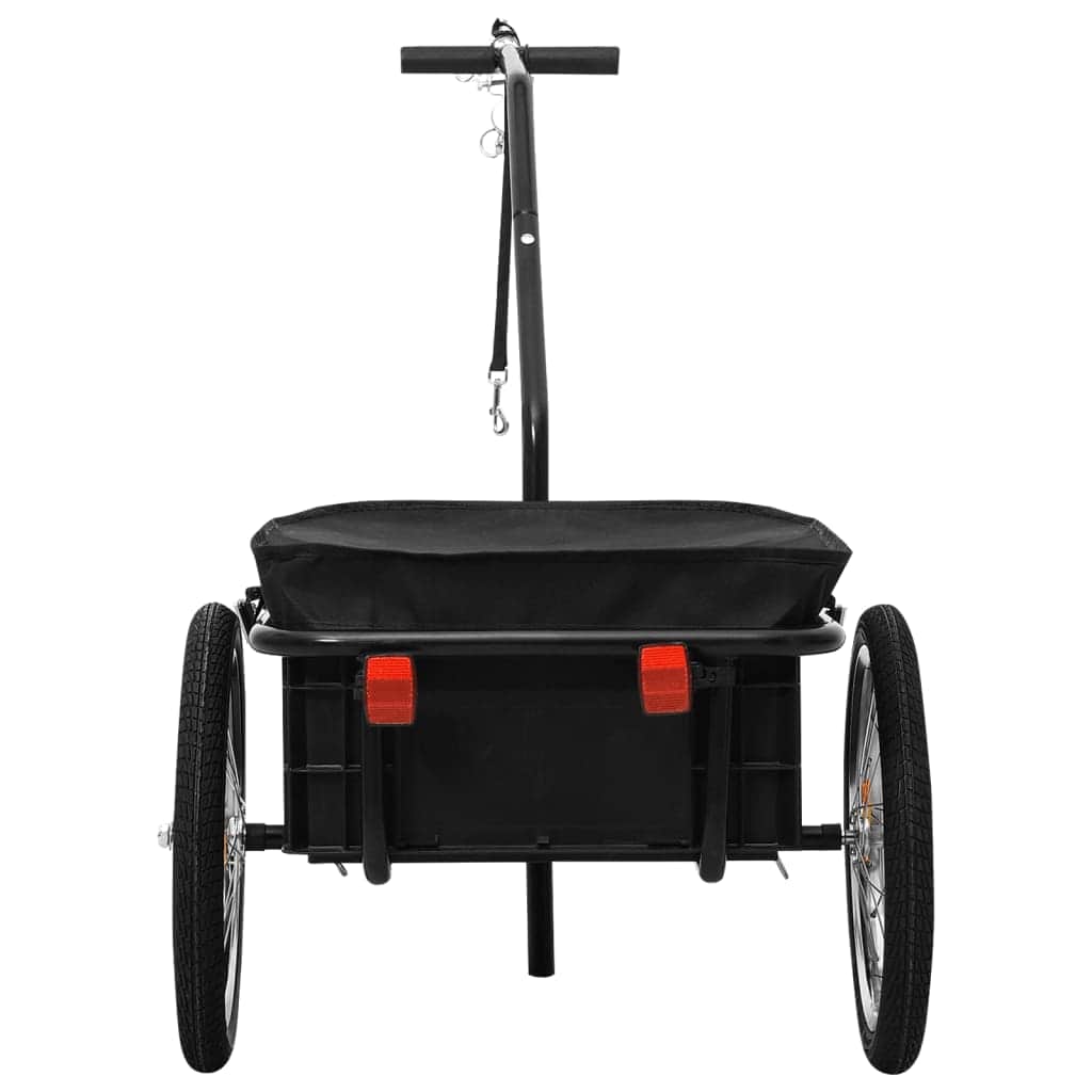 Bike Cargo Trailer/Hand Wagon Steel Black
