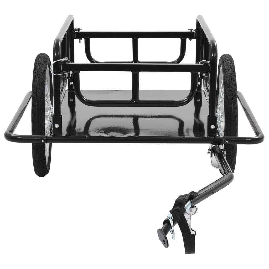 Bike Cargo Trailer Steel Black