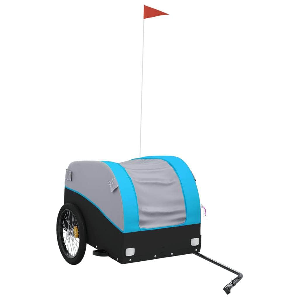 45 Kg - Bike Trailer Black & Blue 45 kg Iron