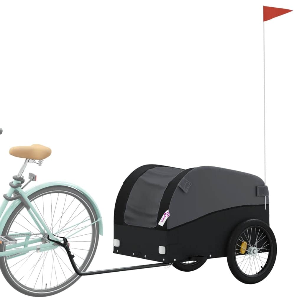 Bicycle Trailers - Bike Trailer Black Iron