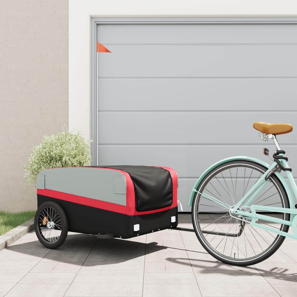45 Kg - Bike Trailer Black/Orange/Red/Grey/Yellow/ 45 kg Iron