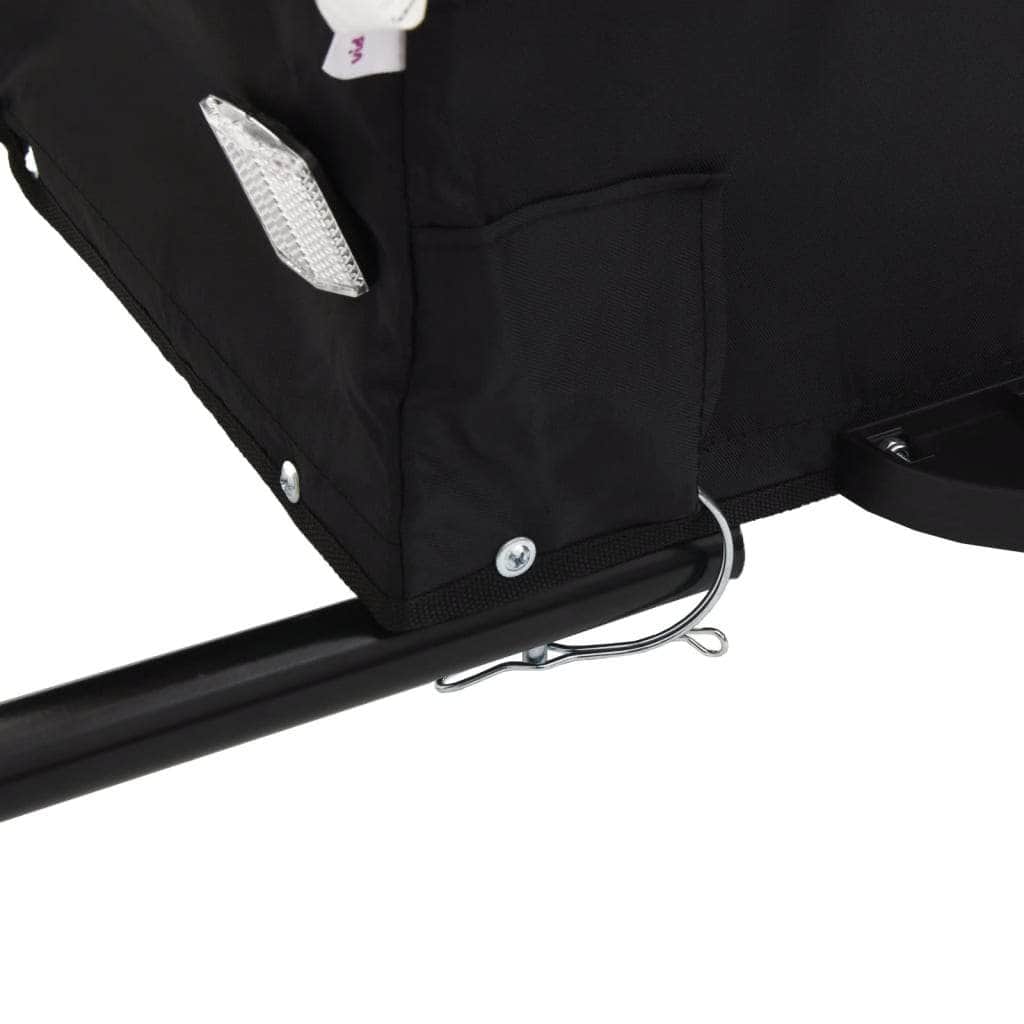 Bike Trailer Black/Orange/Red/Grey/Yellow/ 45 kg Iron