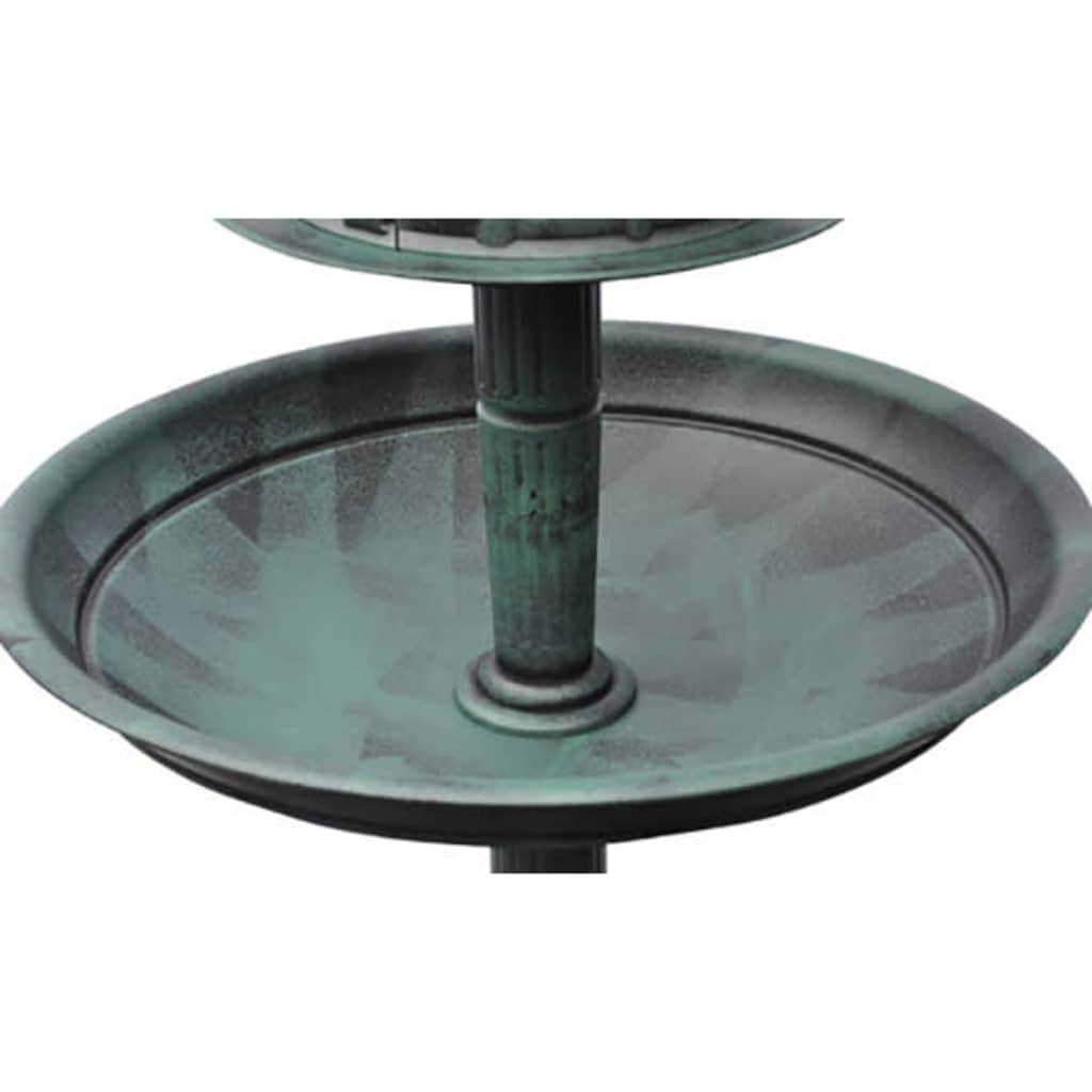 Bird Bath/ Feeder with Solar Light - Simple deals