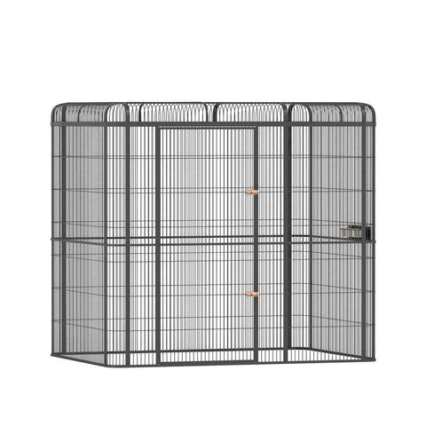 Bird Cage Large Walk-In Aviary Budgie Perch Cage Parrot Pet Huge 203Cm