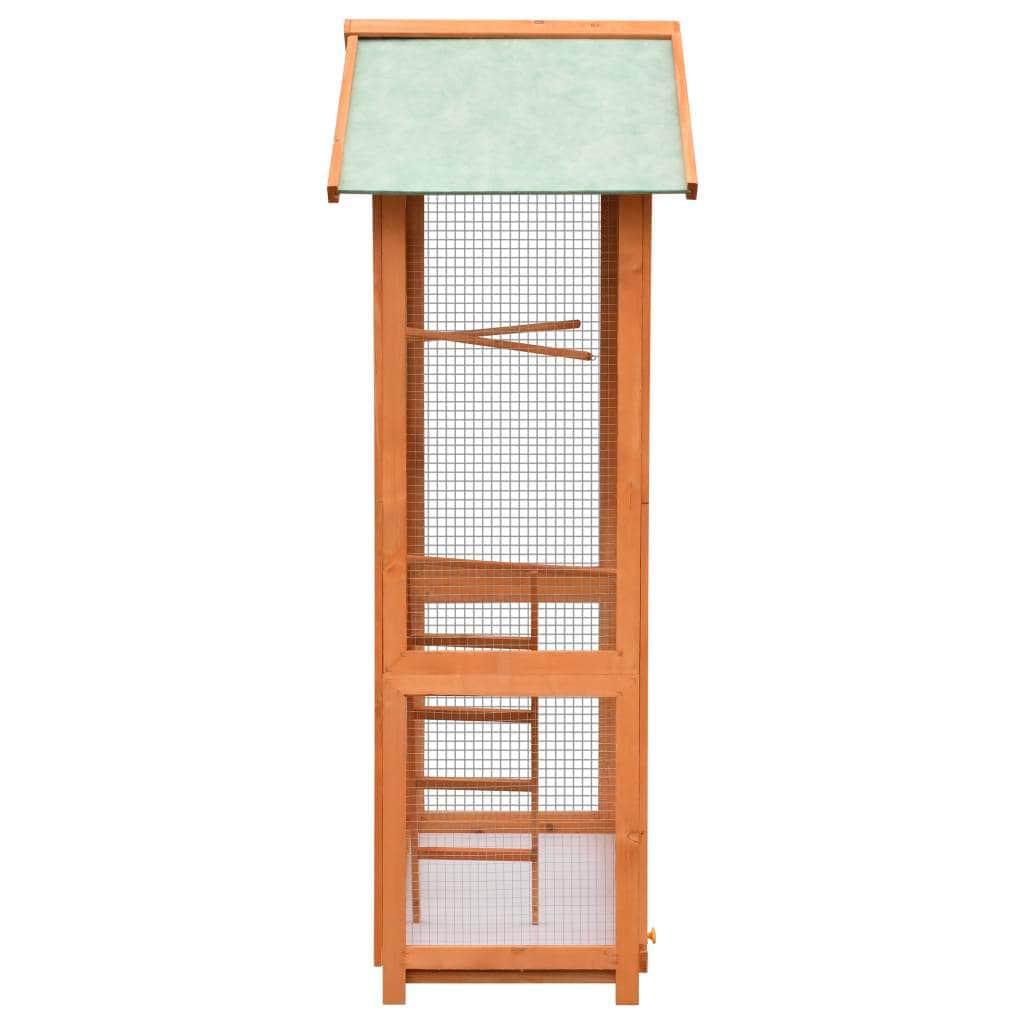 Bird Cage Solid Pine & Fir Wood S