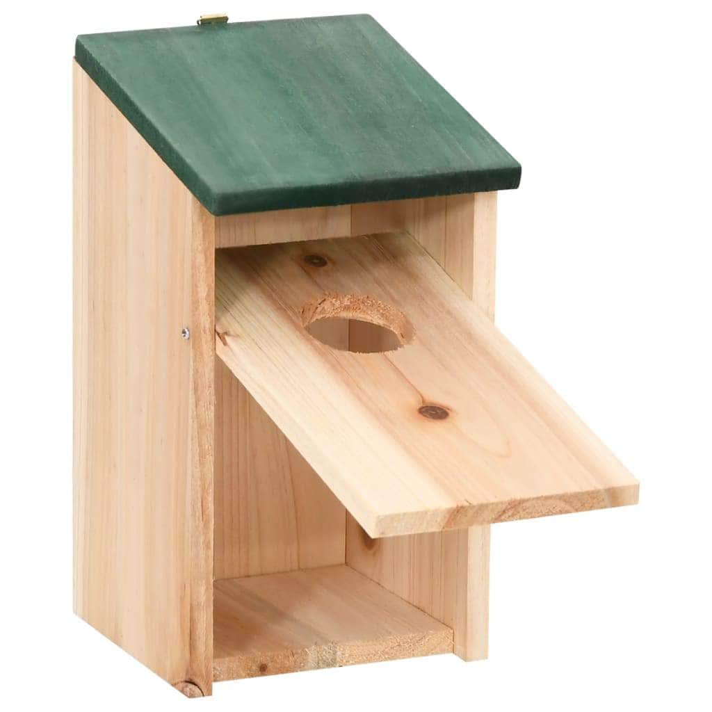 Bird House Nesting Box Wood 4 pcs - Simple deals