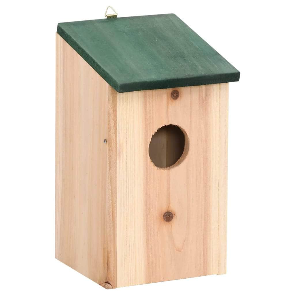 Bird House Nesting Box Wood 4 pcs - Simple deals