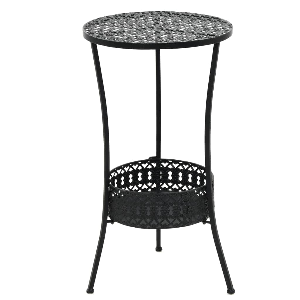 Bistro Table Black Metal - Outdoor Tables