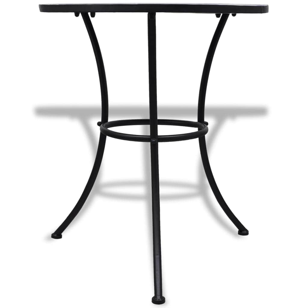 Bistro Table Blue and White 60 cm Mosaic - Simple deals