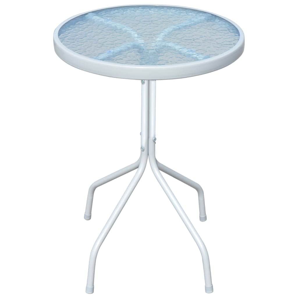 Bistro Table Grey Steel - Simple deals