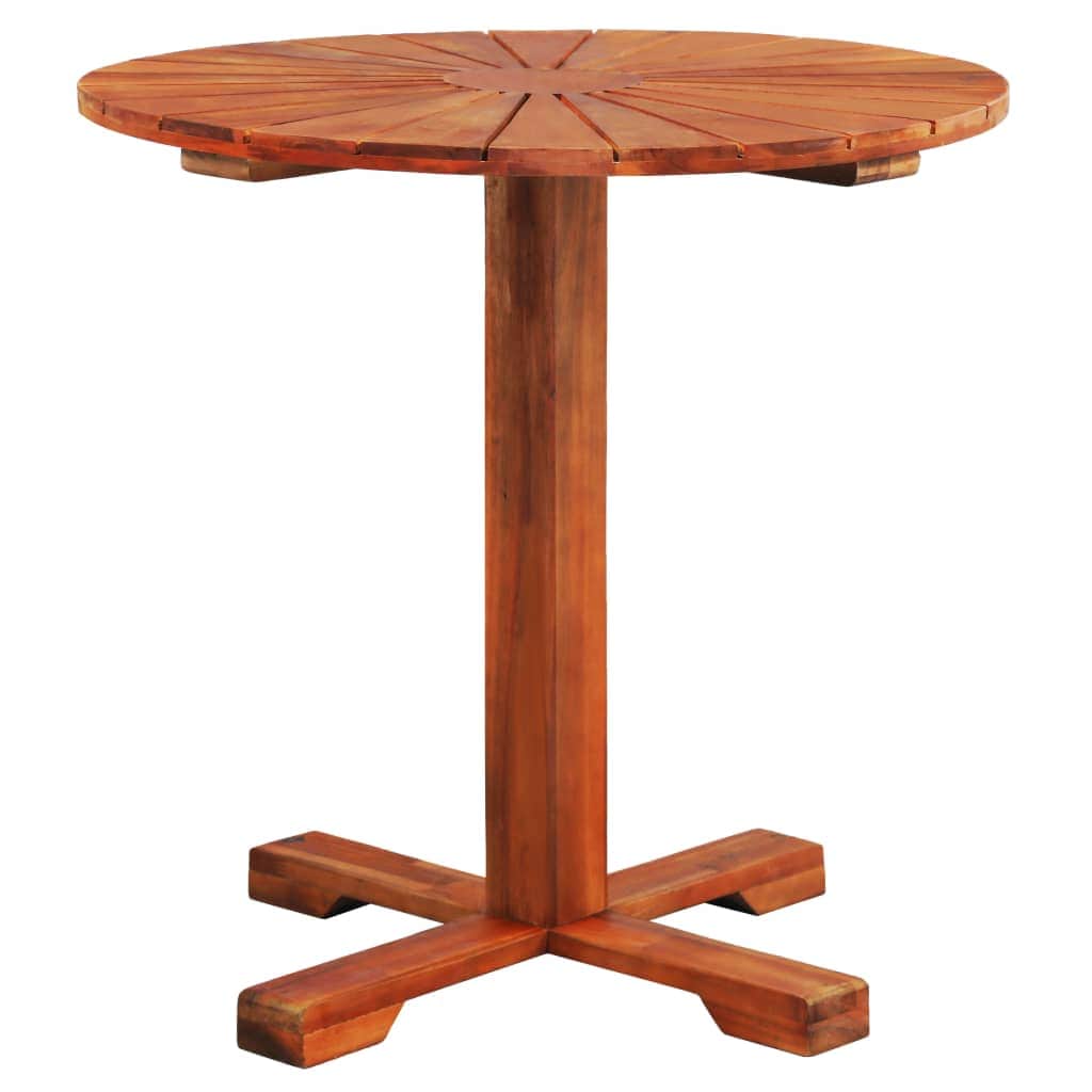 Bistro Table, Solid Acacia Wood - Simple deals