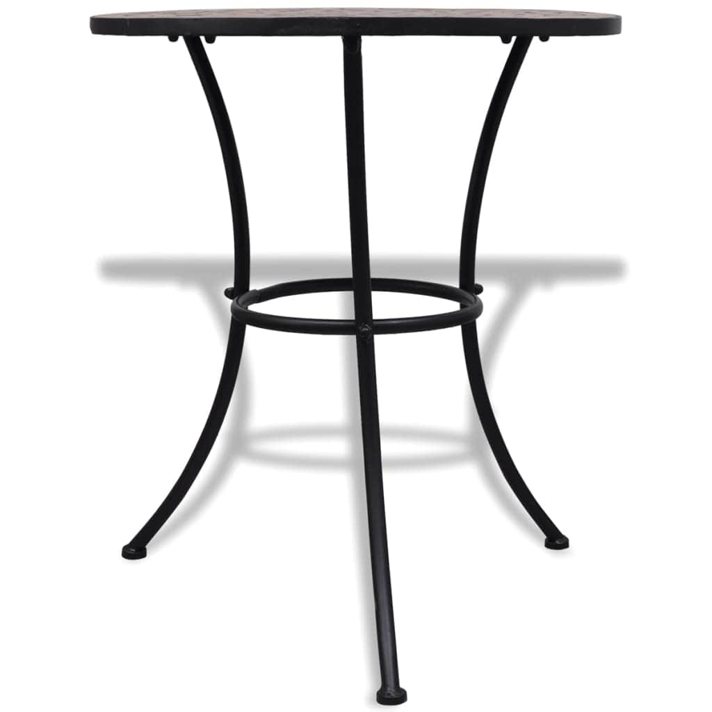 Bistro Table Terracotta 60 cm Mosaic - Simple deals