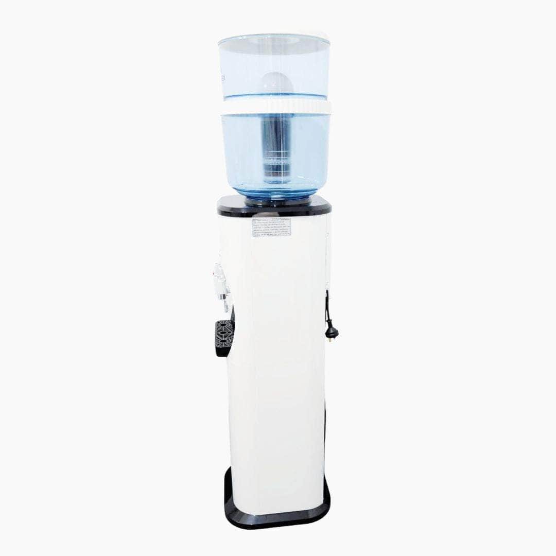 Black And White Free Standing Hot And Cold Water Dispenser