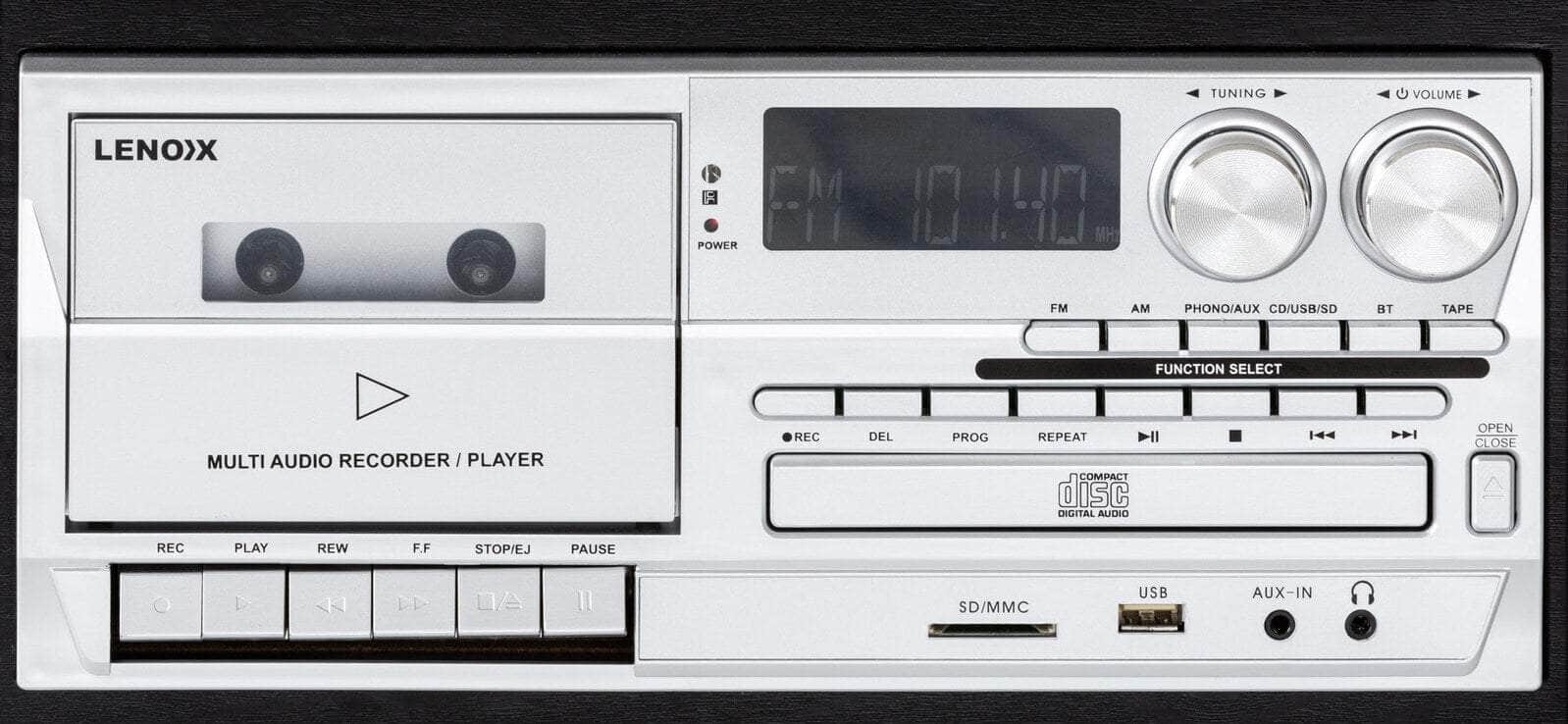 Black Audio System - Turntable, CD, Vinyl & Streaming