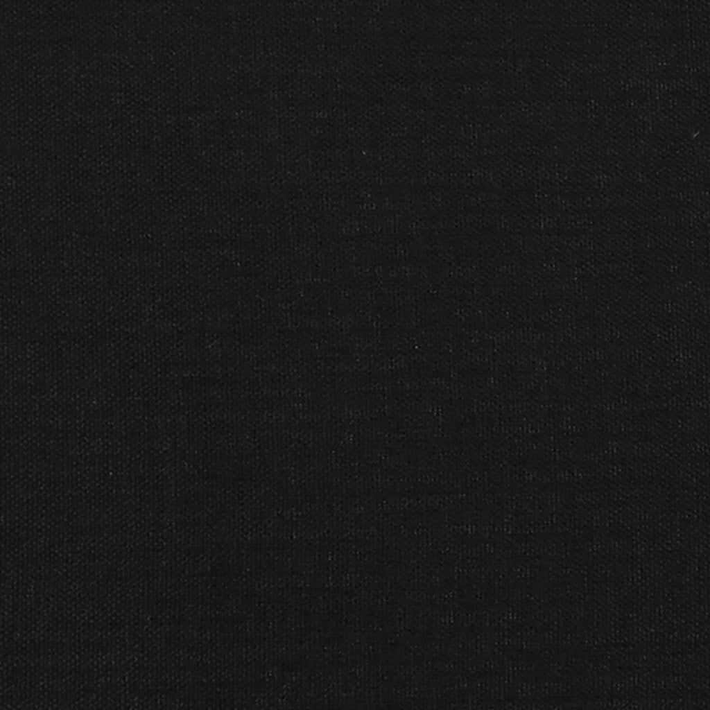 Black King Single Box Spring Bed with LED and Pocket Spring Mattress