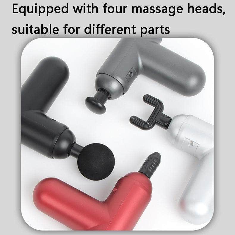 Black Mini Vibrating Fascia Massage Gun