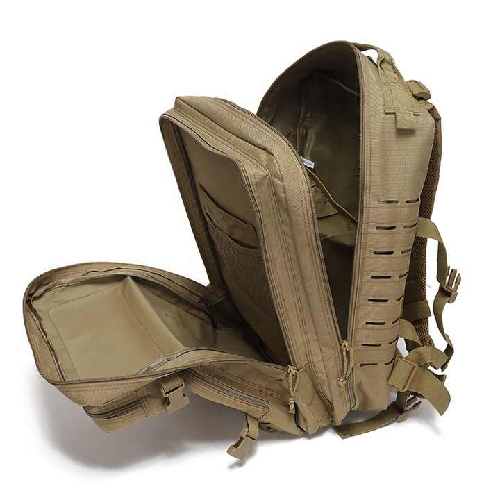 Black Outdoor sports backpack Large capacity travel