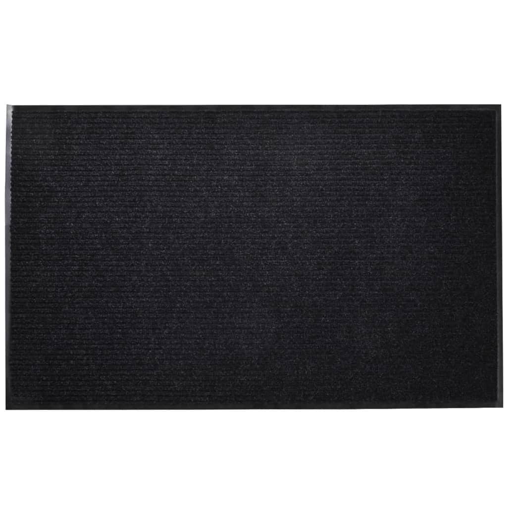 Black PVC Door Mat M - Door Mats