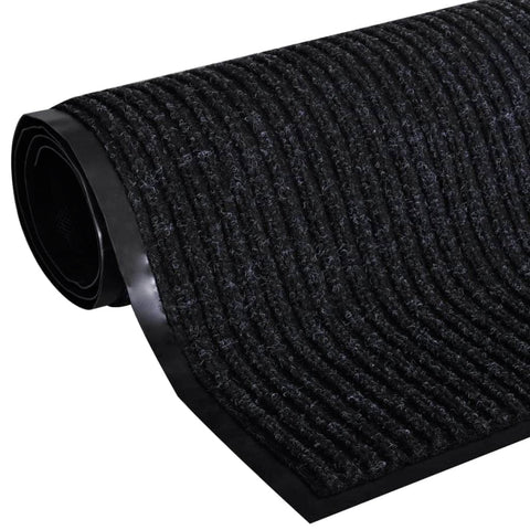 Black PVC Door Mat  M