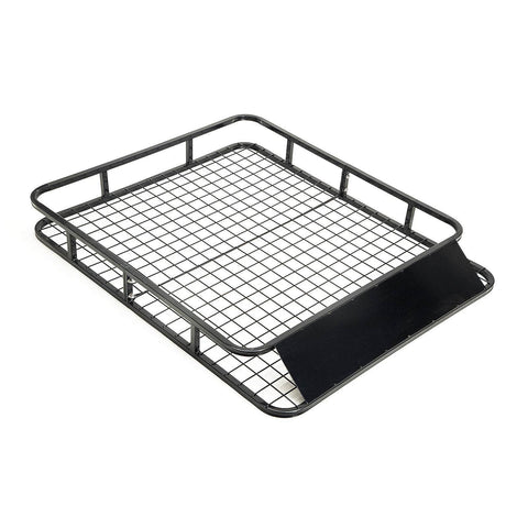 Black Steel Roof Rack Luggage Carrier Basket 4Wd 121Cm