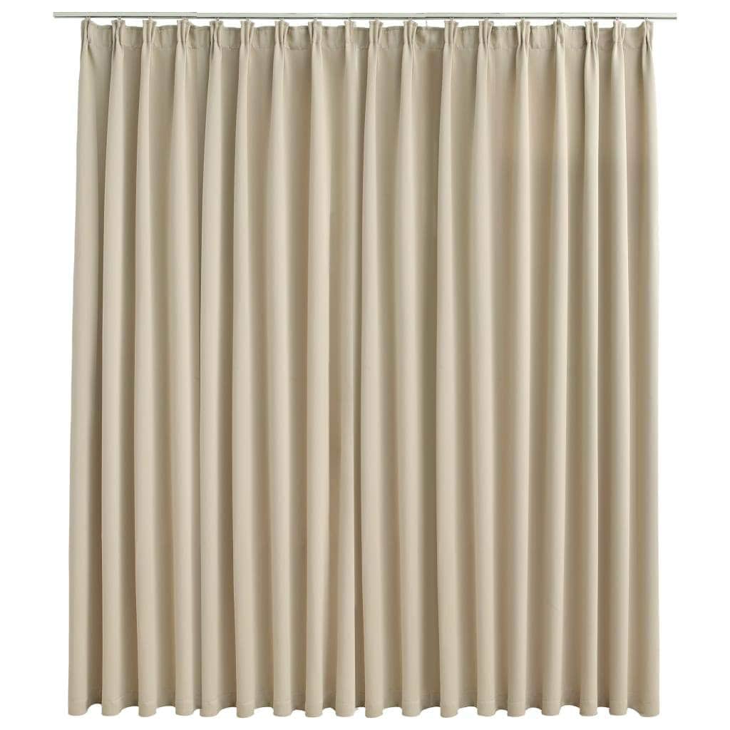Blackout Curtain with Hooks Anthracite | Curtains & Drapes - photo 11