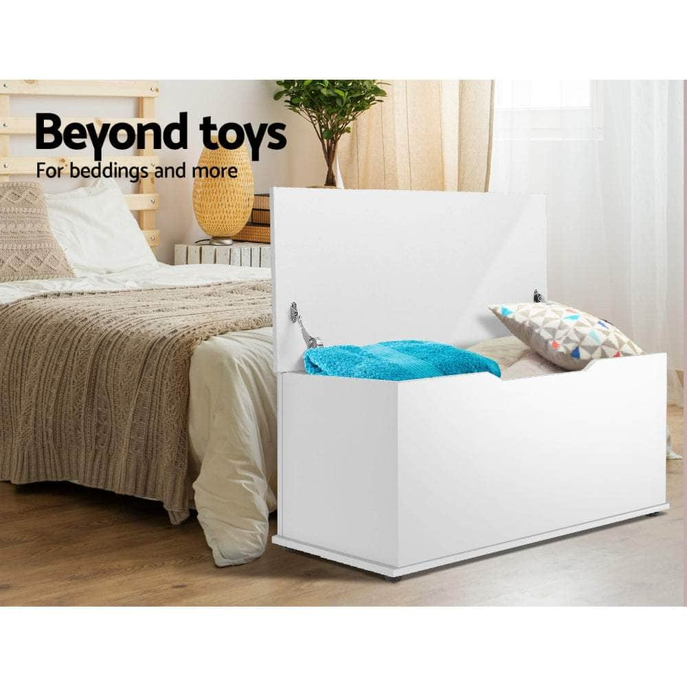 Blanket Box Kids Toy Storage Ottoman Chest Cabinet Clothes Bench Children