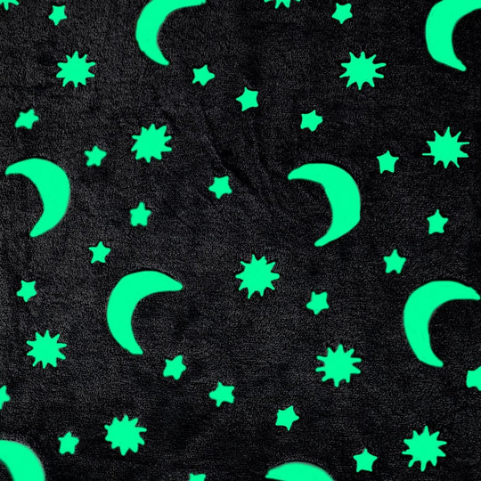 Blanket Soft Warm Large Sofa Flannel Glow in the Dark L/M - Weighted Blankets