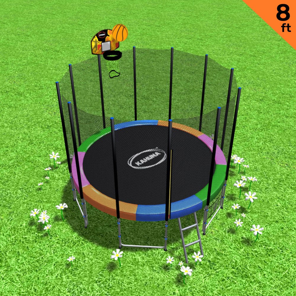 Trampoline Basketball Set Fun 1x8cm