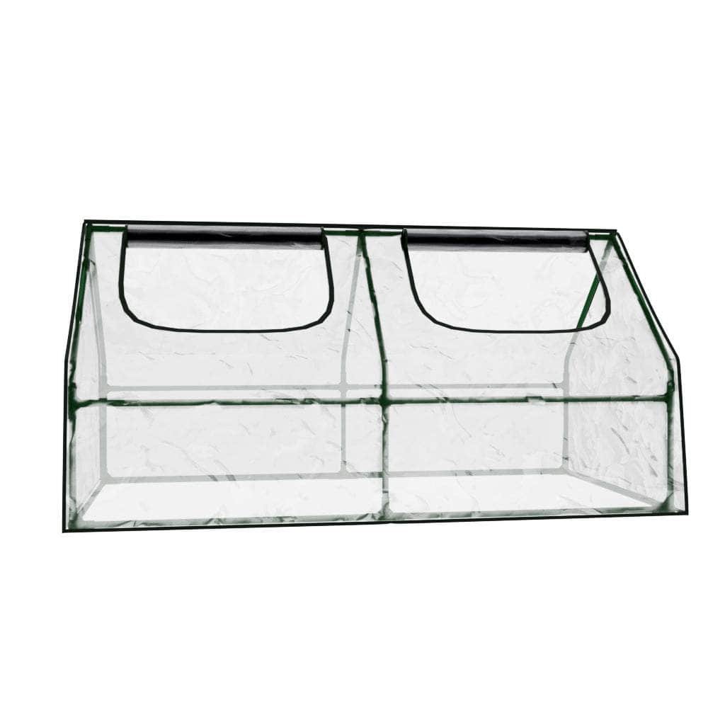 BlossomHaven: Compact 180x90x90cm Greenhouse Garden Shed