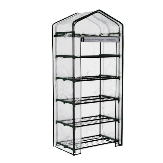 BlossomHaven: Compact Greenhouse Shed for Your Garden