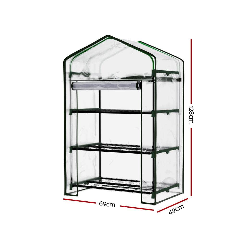 BlossomHaven: Compact Greenhouse Shed for Your Garden Delights
