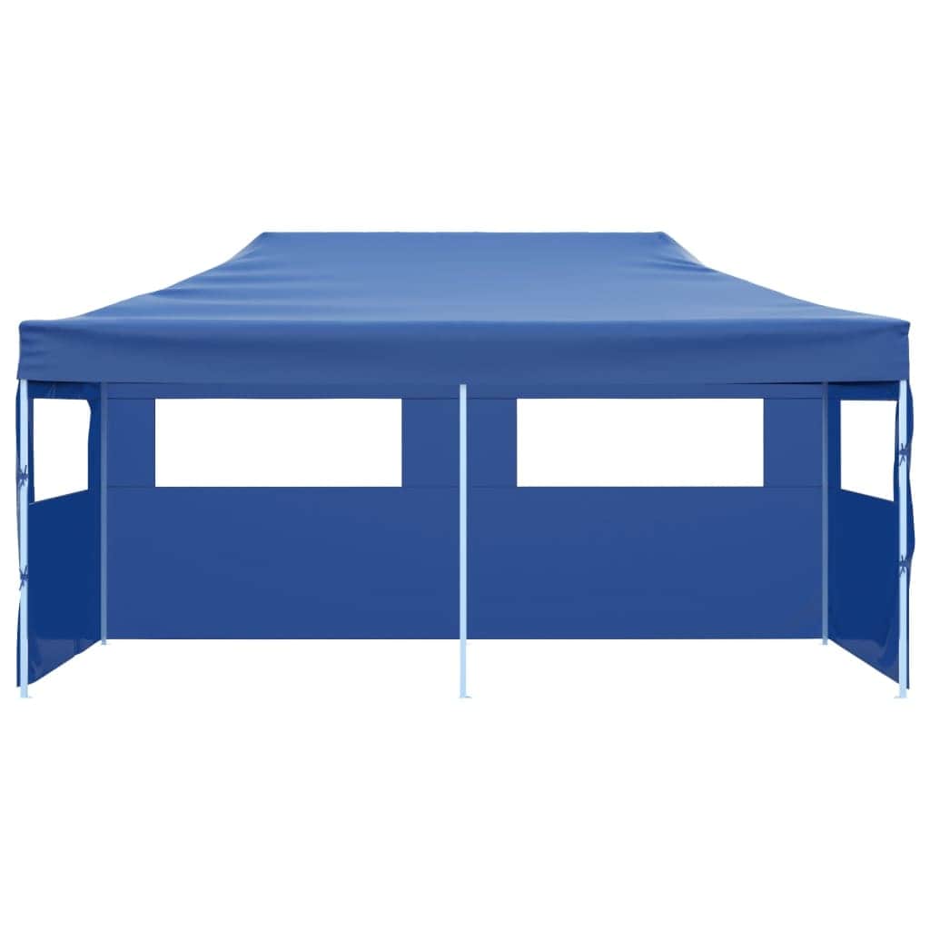 Blue Foldable Pop - up Party Tent - Simple deals