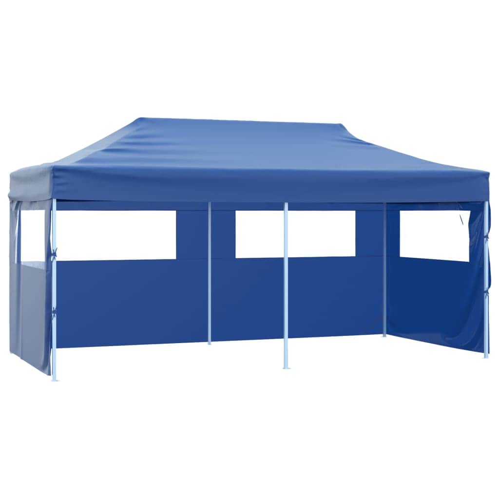 Blue Foldable Pop - up Party Tent - Simple deals