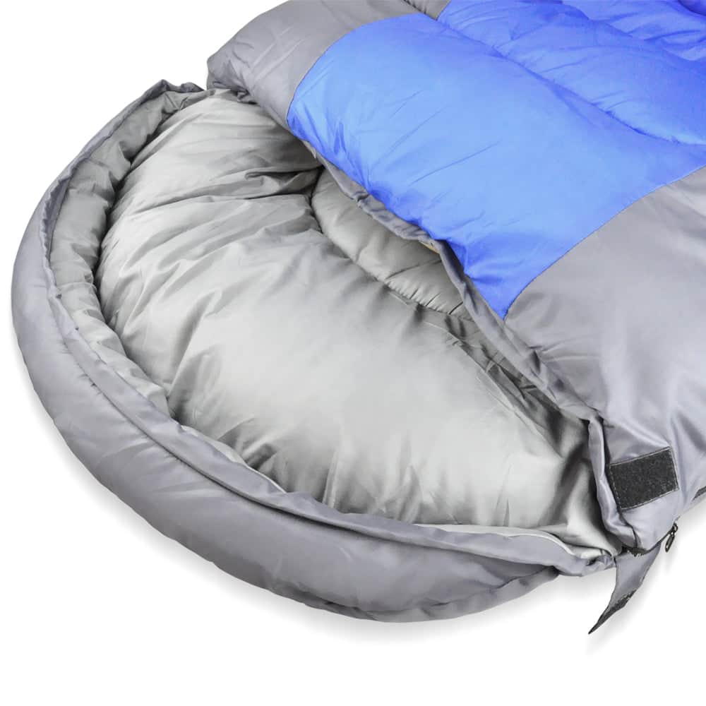 Blue Thermal Outdoor Sleeping Bag Mat Single Tent Hiking Camping