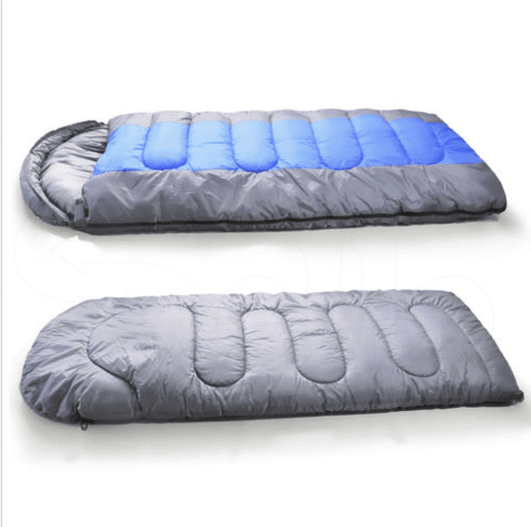 Blue Thermal Outdoor Sleeping Bag Mat Single Tent Hiking Camping