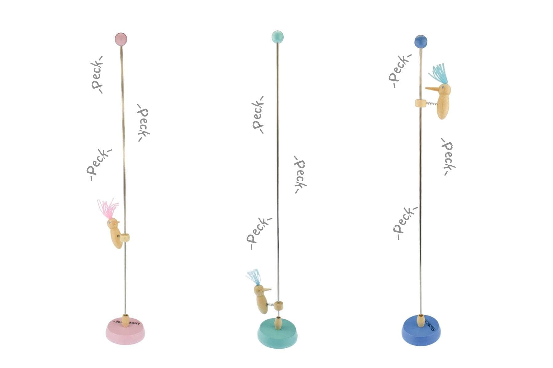Bobbing beak woodpecker set of 6