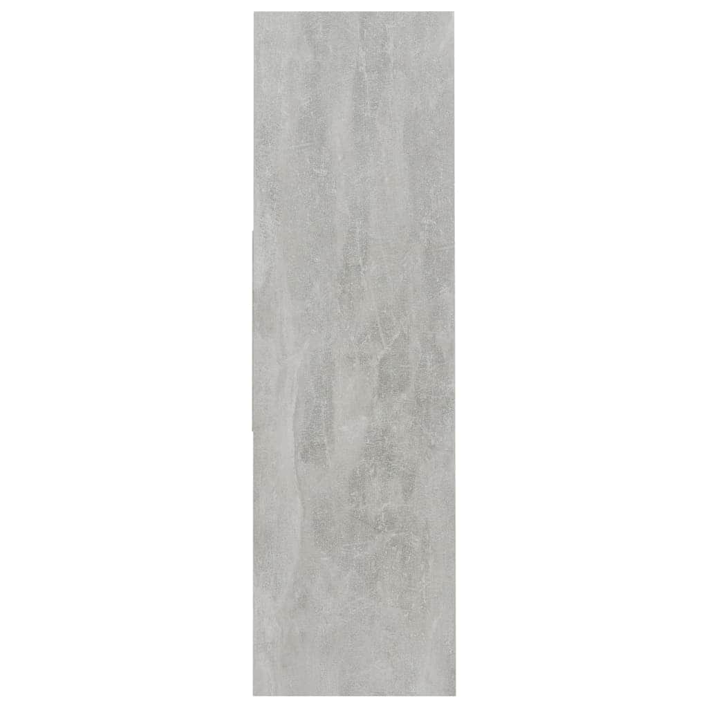 Book Cabinet Concrete Grey Chipboard
