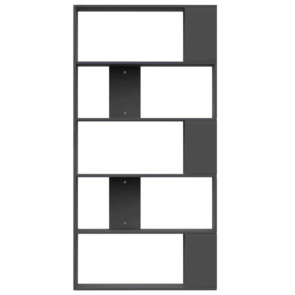 Book Cabinet/Room Divider  Grey Chipboard