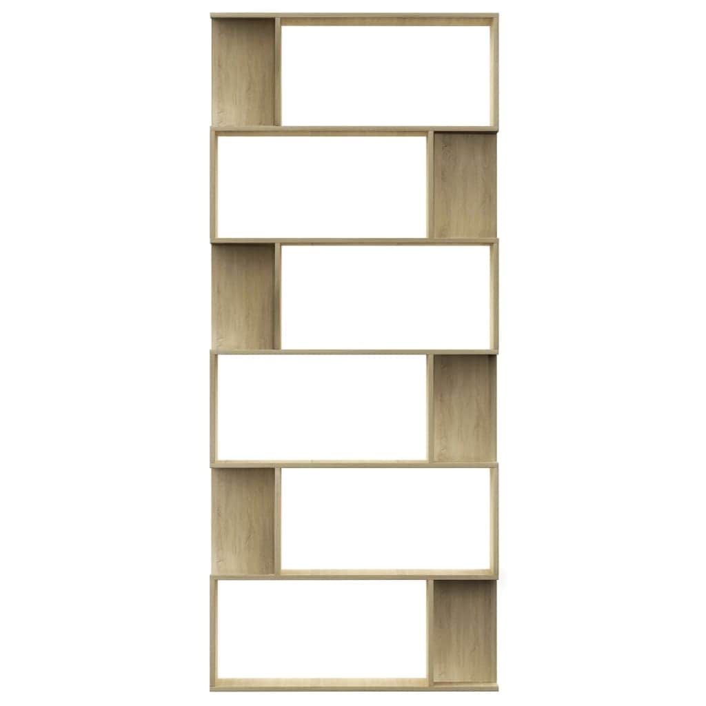 Book Cabinet/Room  Divider Sonoma Oak Chipboard