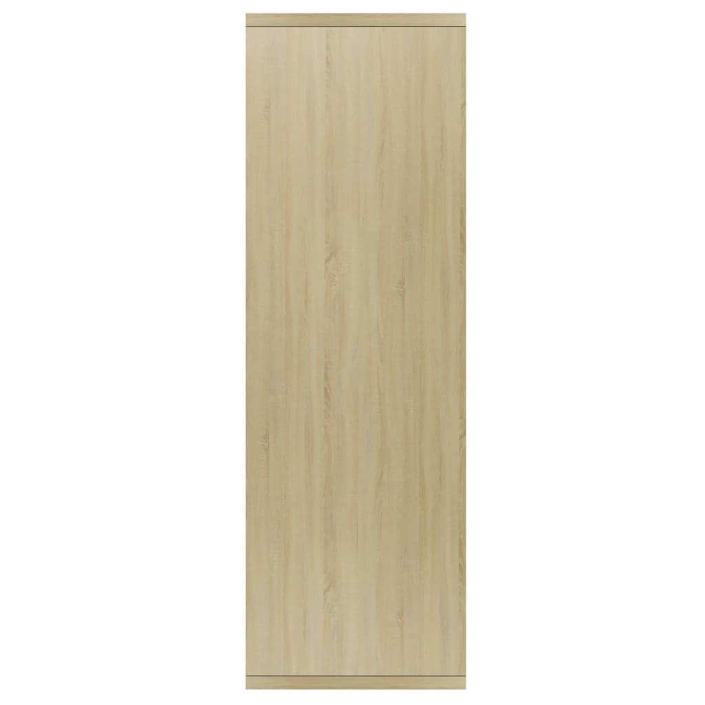 Book Cabinet/Sideboard White and Sonoma  Oak Chipboard