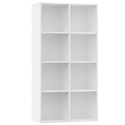 Book Cabinet/Sideboard White Chipboard