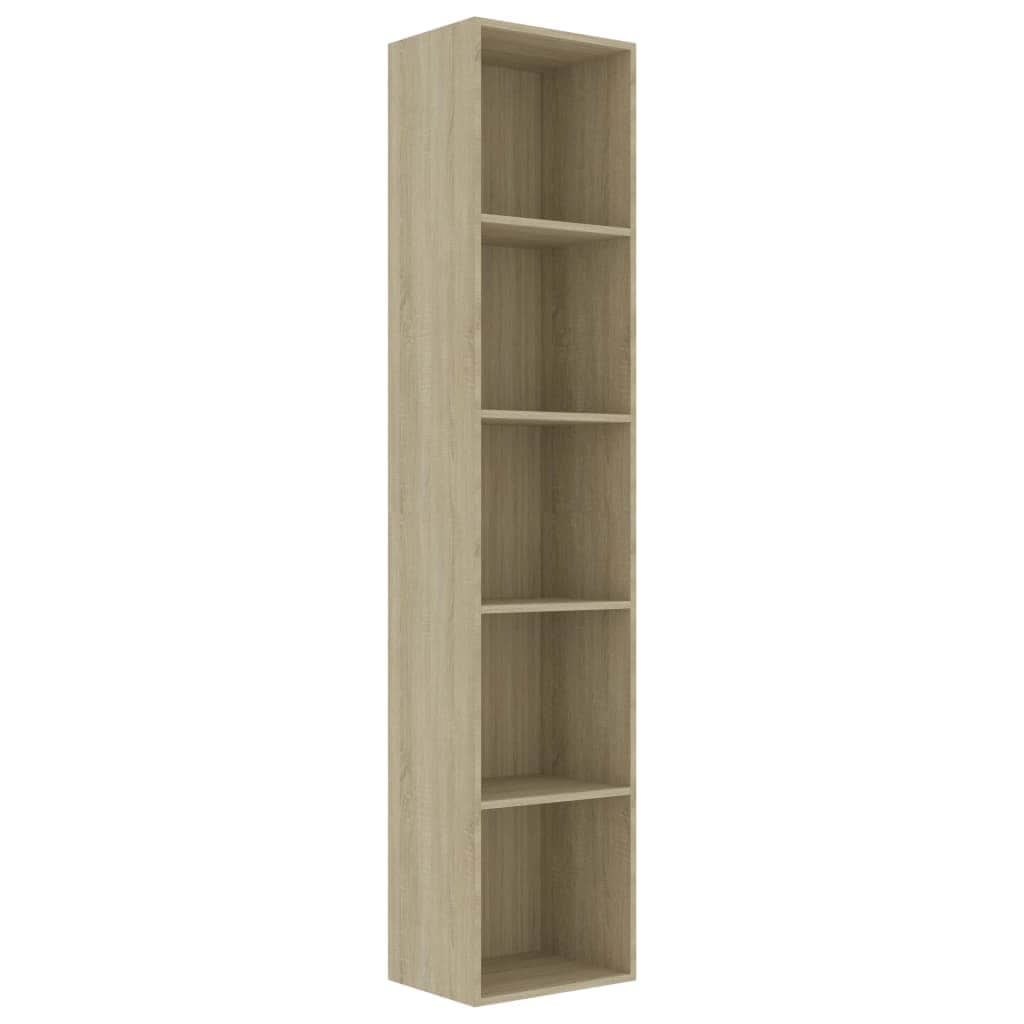 Book Cabinet Sonoma Oak Chipboard
