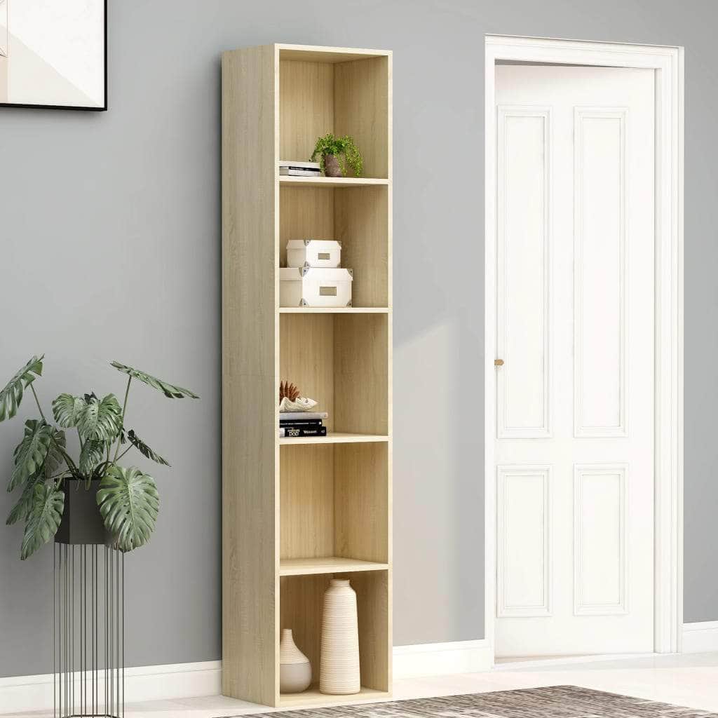 Book Cabinet Sonoma Oak Chipboard