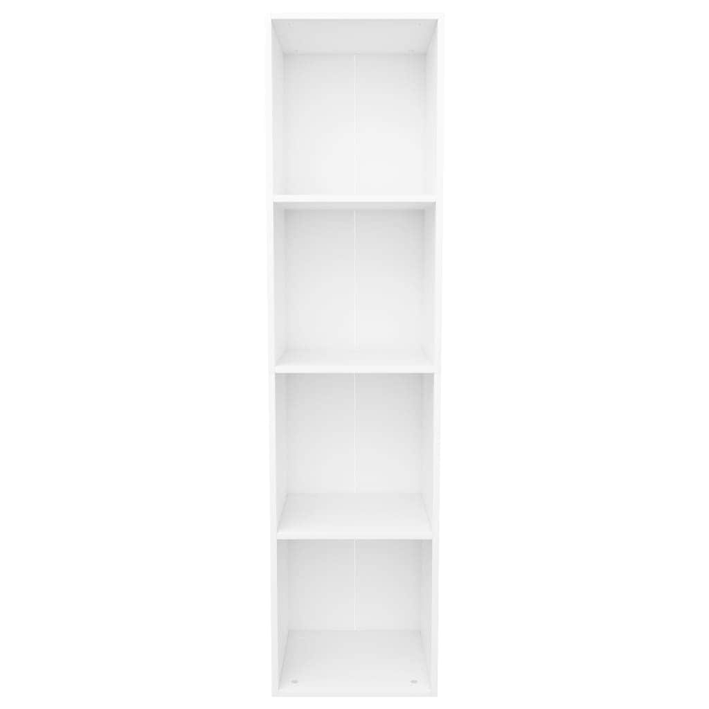Book Cabinet/TV  Cabinet White Chipboard