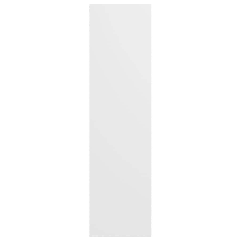 Book Cabinet/TV  Cabinet White Chipboard