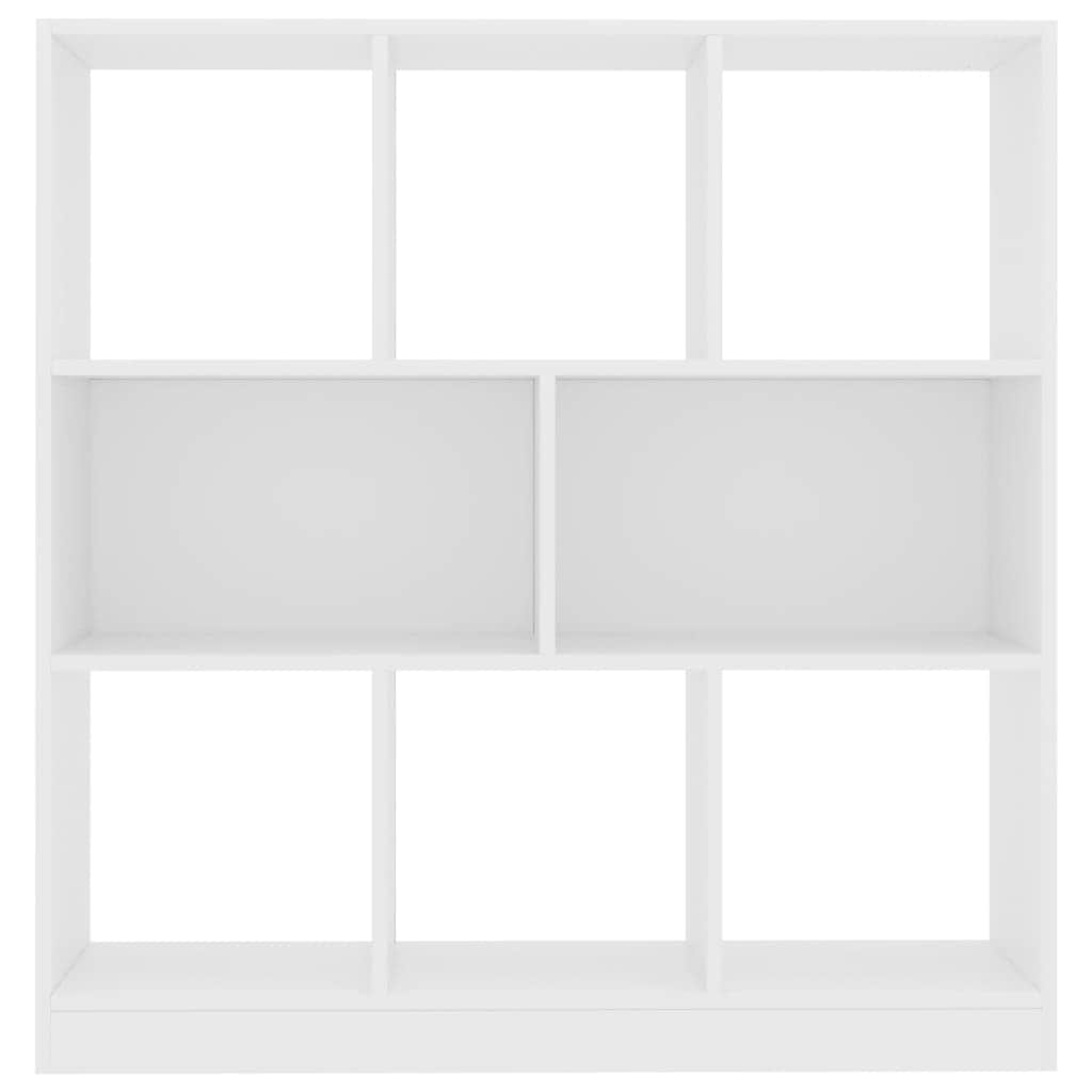 Book Cabinet White Chipboard