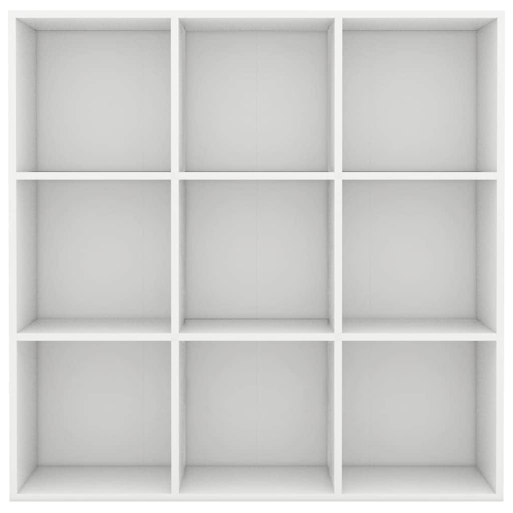 Book Cabinet White Chipboard