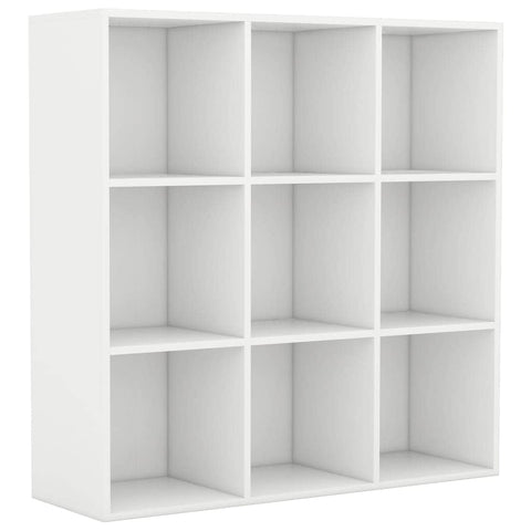 Book Cabinet White Chipboard